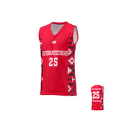 Basketball Jersey Aztec - Red